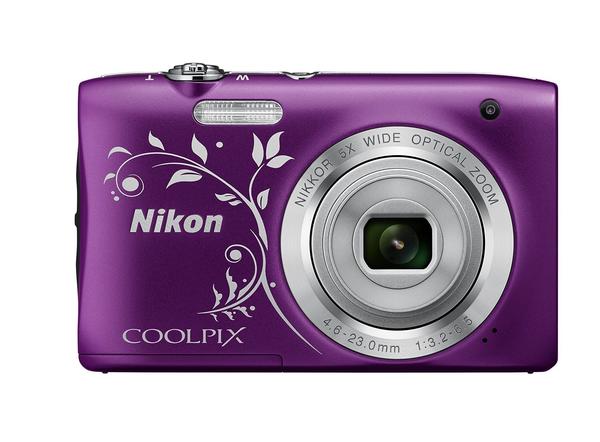 Nikon Coolpix S2900 lila ornament