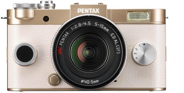 Pentax Q-S1 gold + 5-15mm