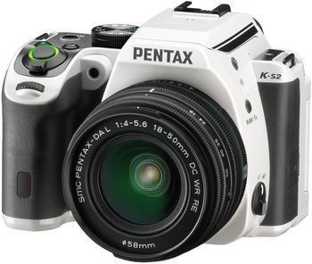 Pentax K-S2 weißrennsreifen + DA 18-50mm WR