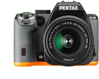 Pentax K-S2 schwarzorange + 18-50mm WR + 50-200mm WR