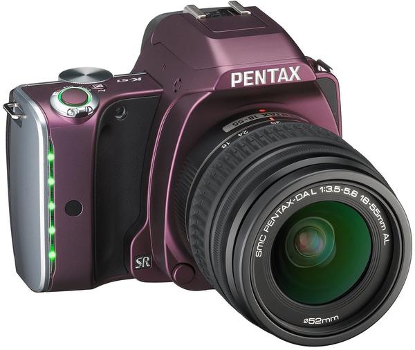Pentax K-S1 violett + DA L 18-55mm AL