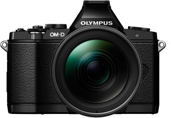 Olympus OM-D E-M5 schwarz + 12-40mm