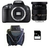 CANON EOS 700D + SIGMA 17-50 F2,8 DC OS EX HSM + Sac + SD 4Go