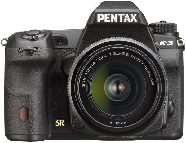 Pentax K-3 schwarz + DA AL 18-55mm WR