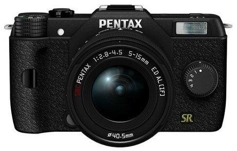 Pentax Q7 schwarz + 5-15mm