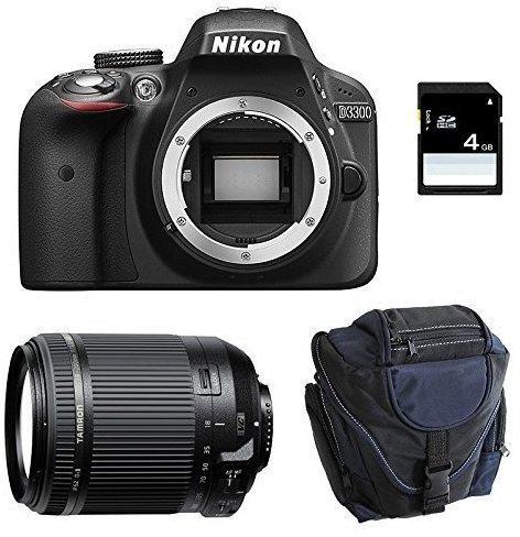 Nikon D3300 schwarz + Tamron 18-200mm Di II VC