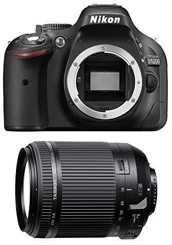 Nikon D5200 schwarz + Tamron 18-200mm Di II VC