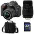 Nikon D5500 schwarz + 18-55mm VR II + Sigma 70-300mm DG Makro