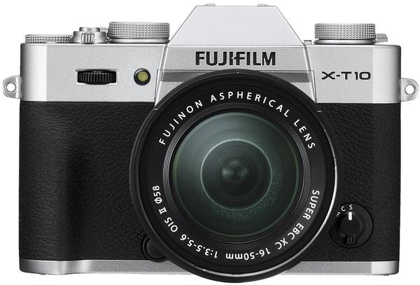 Konnektivität & Objektiv Fujifilm X-T10 schwarz + 16-50mm OIS II + 50-230mm OIS II