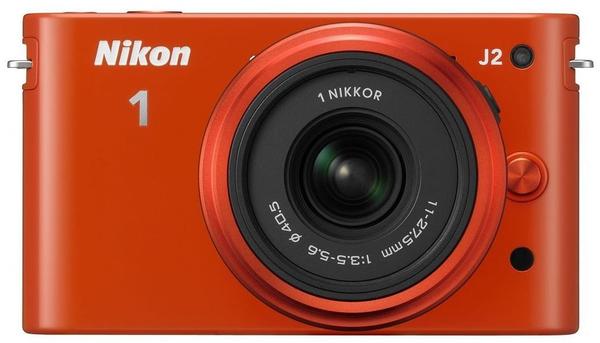 Nikon 1 J2 orange + 11-27,5mm