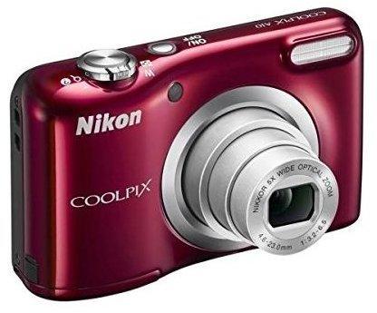 Kompaktkamera Video & Sensor Nikon Coolpix A10 rot