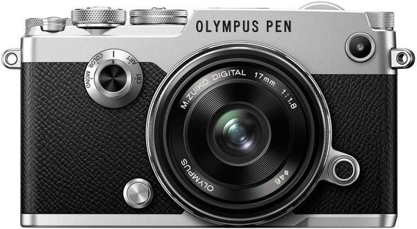 Olympus PEN-F silber + 17mm