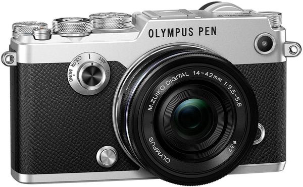 Video & Display Olympus PEN-F silber + 14-42mm EZ