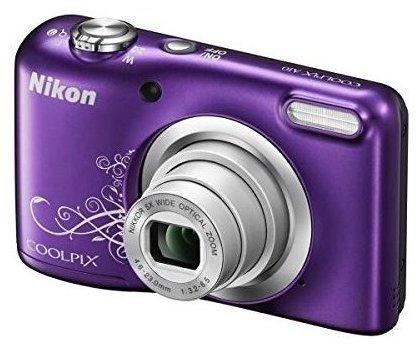 digitale Kompaktkamera Video & Objektiv Nikon Coolpix A10 lila ornament