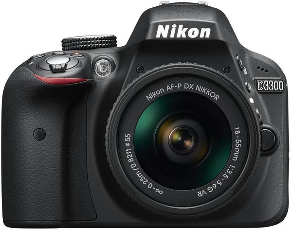 Nikon D3300 Kit 18-55 mm schwarz