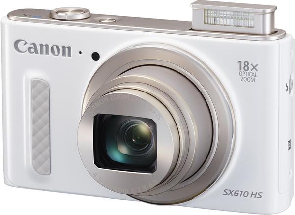 Digital-Kompaktkamera Allgemeine Daten & Sensor Canon Powershot SX610 HS weiß