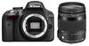 Nikon D3300 schwarz + Sigma 18-200mm DC Makro OS HSM (C)