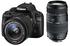 Canon EOS 100D schwarz + 18-55mm IS STM + Tamron 70-300mm Di LD Makro