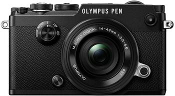 Olympus PEN-F schwarz + 14-42mm EZ