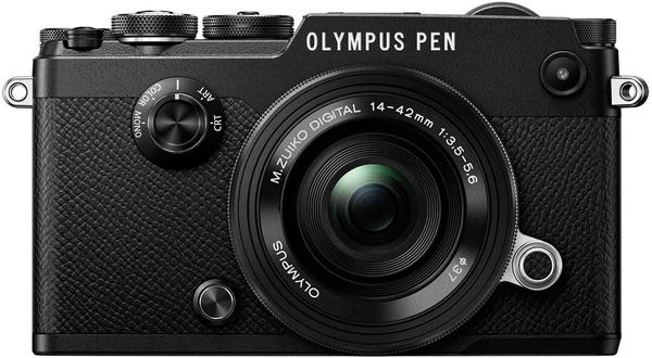 Olympus PEN-F schwarz + 14-42mm EZ