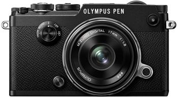 Olympus PEN-F schwarz + 17mm