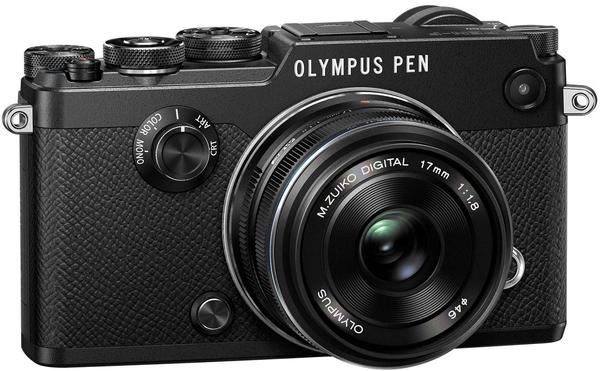 Objektiv & Eigenschaften Olympus PEN-F schwarz + 17mm
