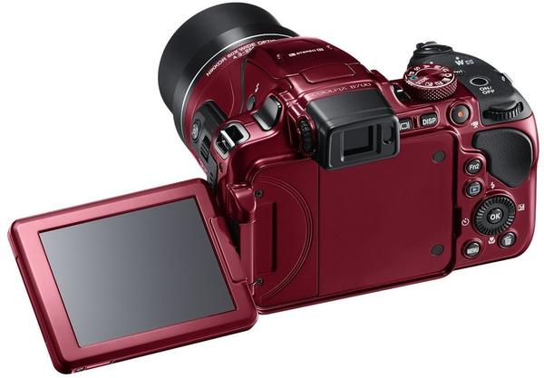 Ausstattung & Video Nikon Coolpix B700 rot