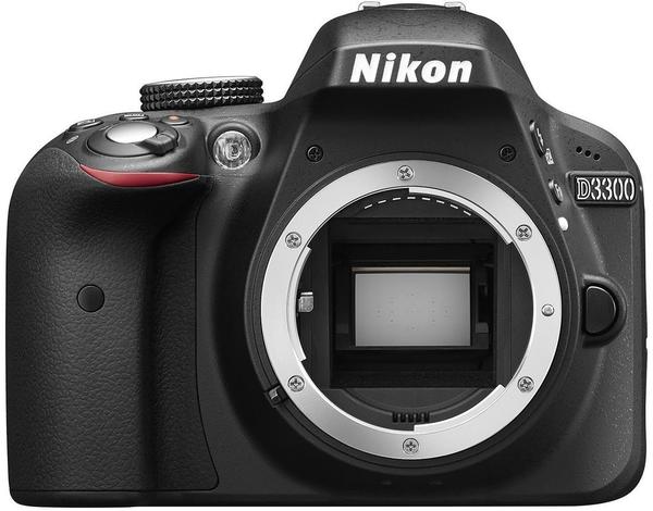 Nikon D3300 schwarz + AF-P 18-55mm VR + 55-200mm VR II