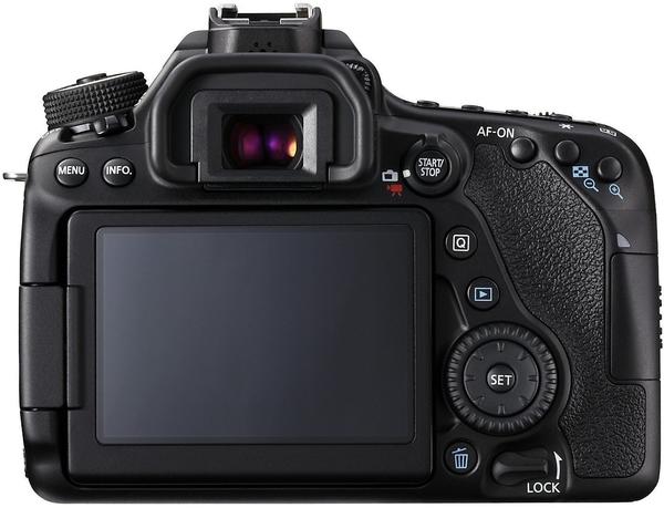 Vlog Kamera Blitz & Display Canon EOS 80D Kit 18-55 mm IS STM