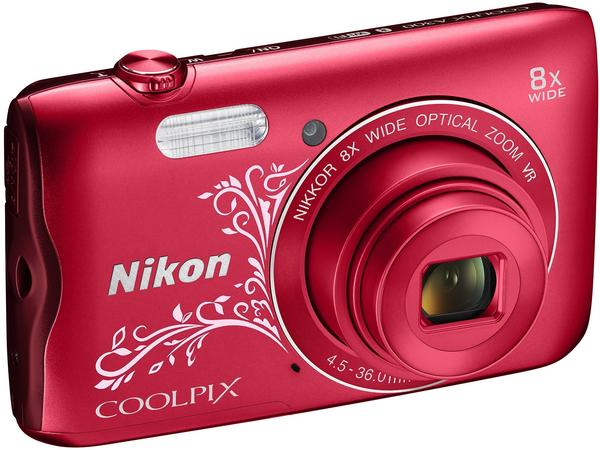 Nikon Coolpix A300 rot ornament