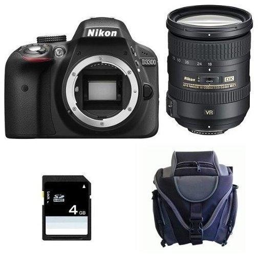 Nikon D3300 schwarz + AF-S DX 18-200mm ED VR II