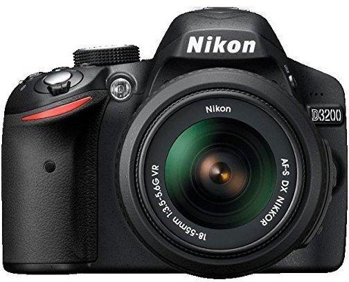 Nikon D3200 schwarz + 18-55mm VR II + 55-200mm VR