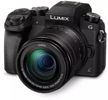 Panasonic Lumix DMC-G70 Kit 12-60 mm schwarz