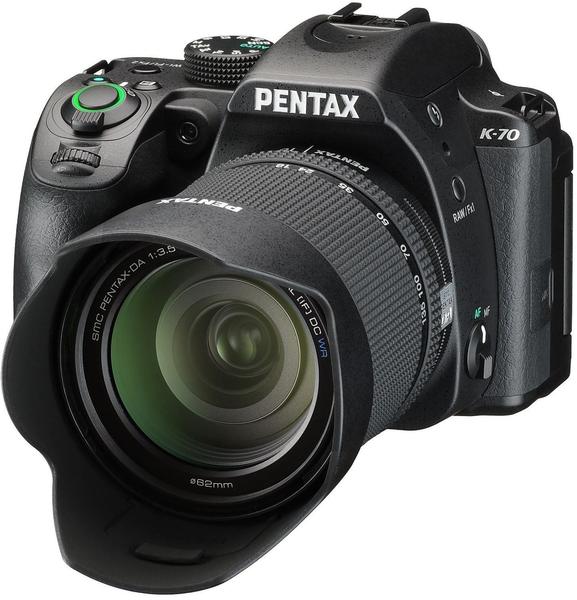 Pentax K-70 Kit 18-135 mm schwarz