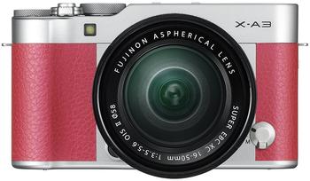 Fujifilm X-A3 rosa + XC 16-50mm OIS II