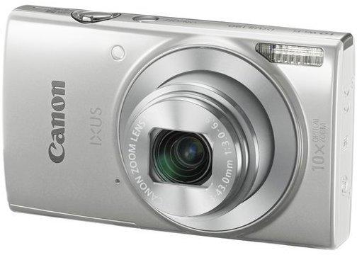 Kompaktkamera Display & Konnektivität Canon IXUS 190 silber