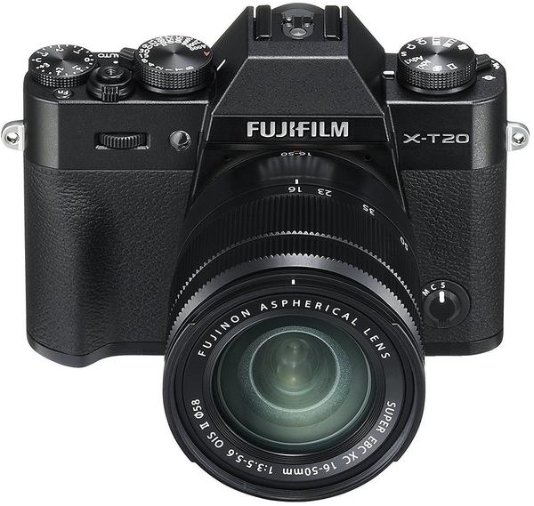 Display & Konnektivität Fujifilm X-T20 schwarz + 16-50mm OIS II + 50-230mm OIS II