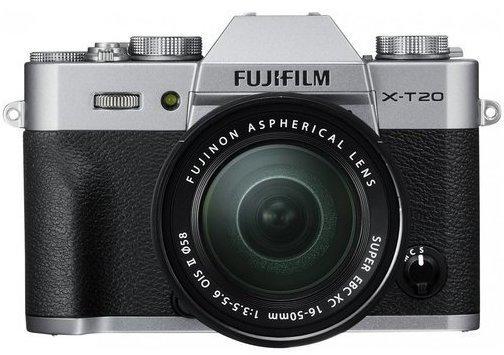 Fujifilm X-T20 Kit 16-50 mm silber