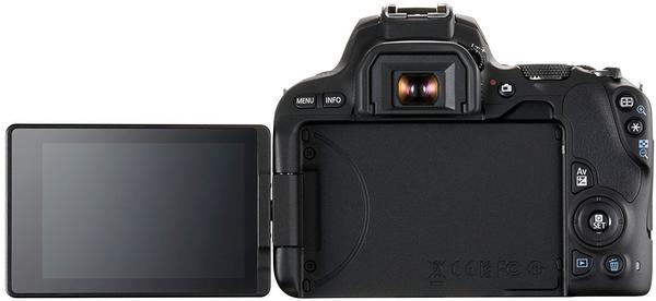 Allgemeine Daten & Display Canon EOS 200D Body schwarz