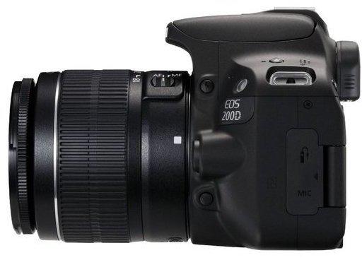 Ausstattung & Objektiv Canon EOS 200D + EF-S 18-55mm DC III