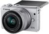 Canon EOS M100 Kit 15-45 mm weiß