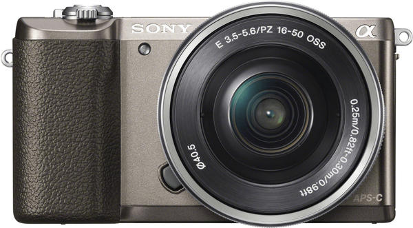Sony Alpha 5100 Kit 16-50 mm braun