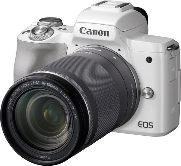 Sensor & Display Canon EOS M50 Kit 18-150 mm weiß