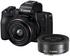 Canon EOS M50 Kit 15-45 mm + 22 mm schwarz