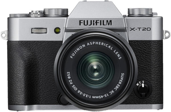 Fujifilm X-T20 + XC 15-45mm Fujifilm X silber