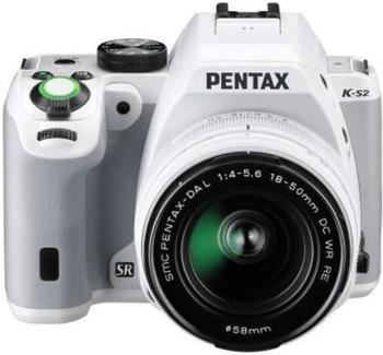 Pentax K-S2 Kit 18-50 mm weiß