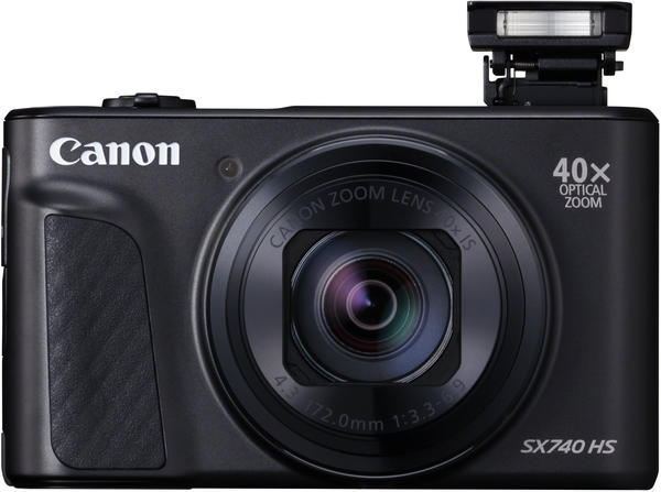 Kompaktkamera Ausstattung & Display Canon PowerShot SX740 HS schwarz