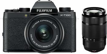 Fujifilm X-T100 + XC15-45mmXC50-230mm Fujifilm X schwarz