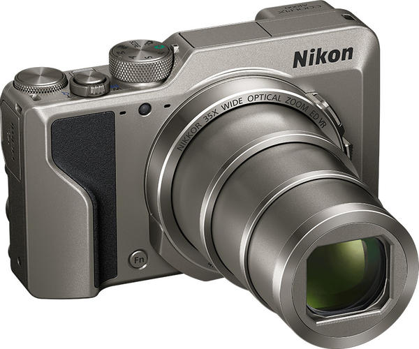 Kompaktkamera Display & Ausstattung Nikon Coolpix A1000 silber