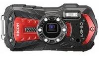 Ricoh WG-60 Digitalkamera 16 Mio. Pixel Opt. Zoom: 5 x Rot, Schwarz Wasserdicht, Staubgeschützt
